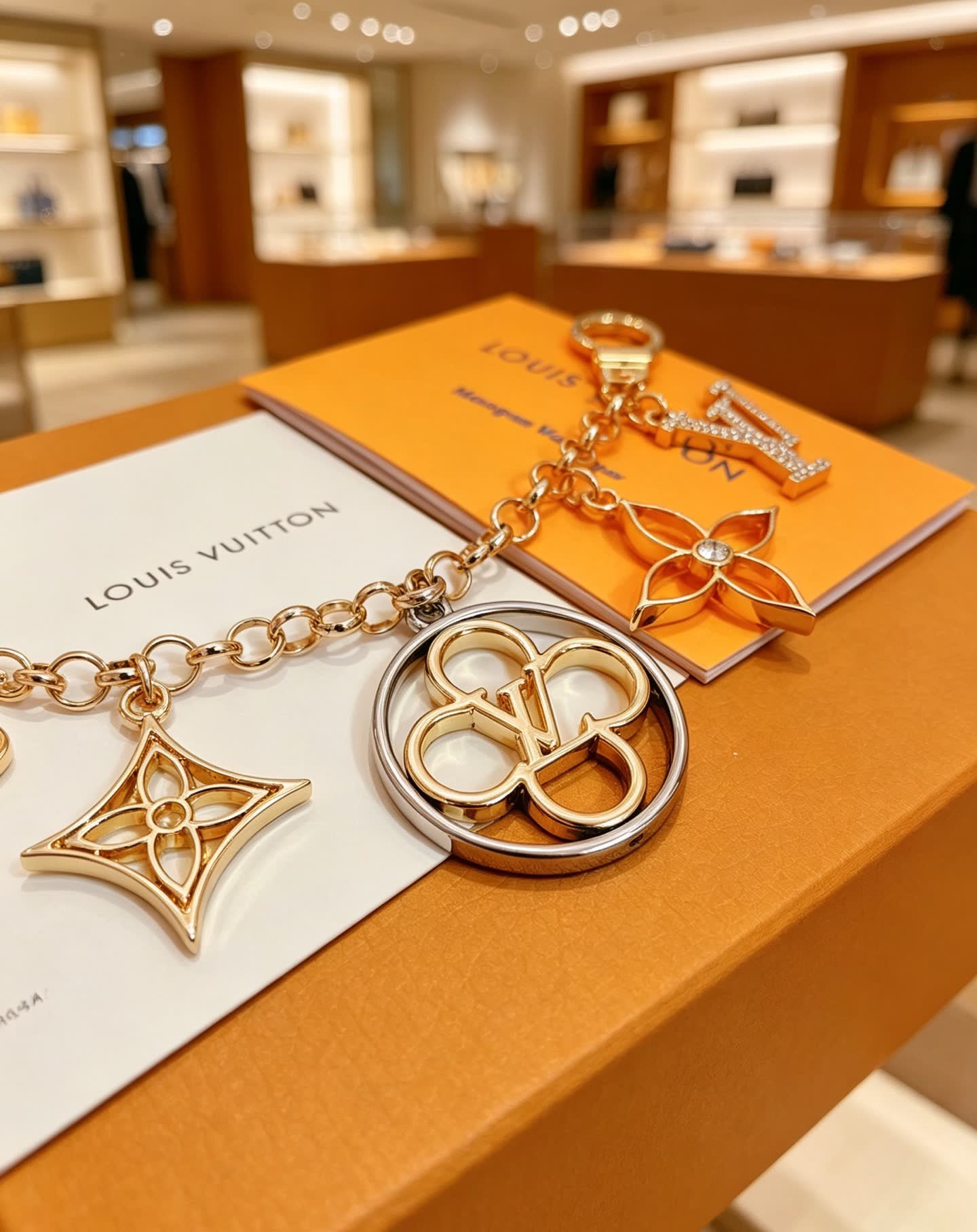 Louis Vuitton Monogram Mosaic Keychain